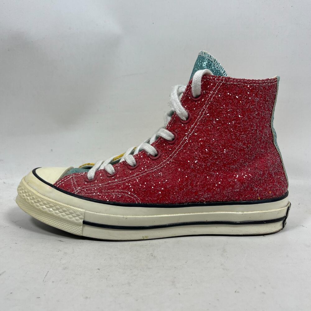CONVERSE Sneakers M5.5 W7.5 All Star JW Anderson Chuck 70 Hi Top Glitter Barbosa - Picture 6 of 15